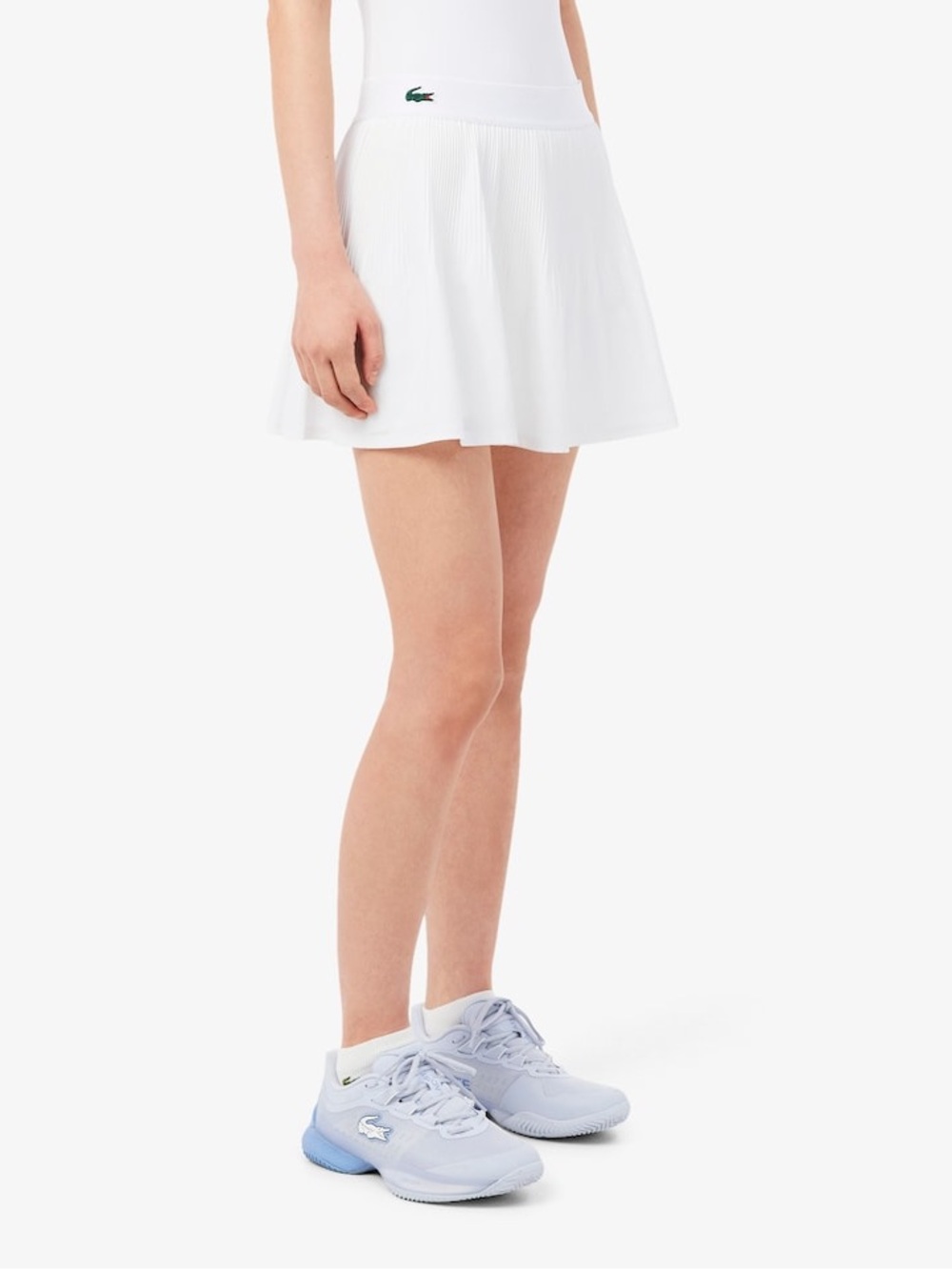 Lacoste Ultra Dry Tennis Skirt with Liner White Pleated size 38 / Medium - Picture 9 of 12
